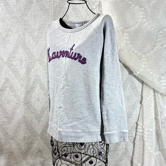 Maison Labiche l'aventure beaded sweatshirt size M - Picture 6 of 8